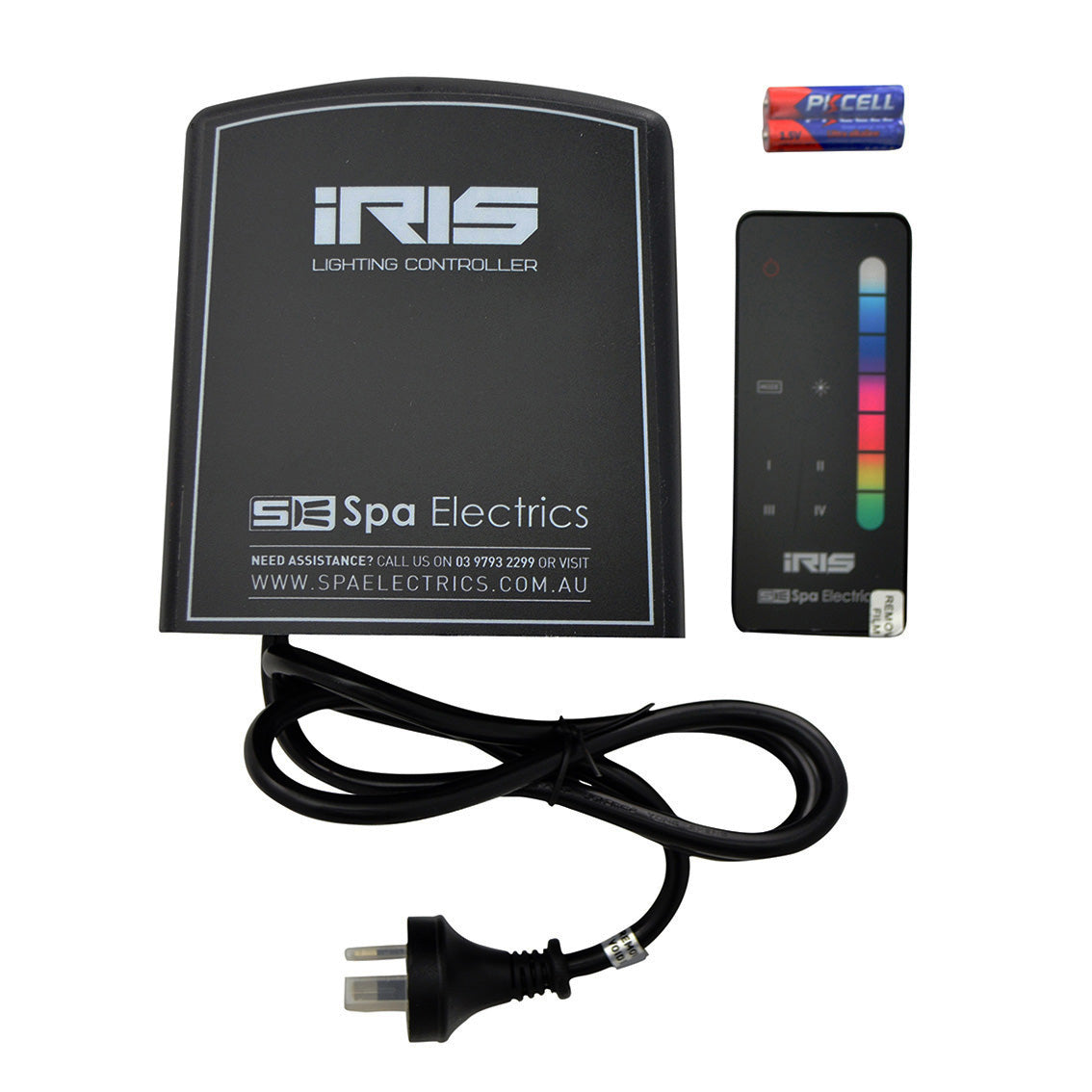 SPA ELECTRICS IRIS CONTROL SYSTEM WITH HANDSET SPA ELECTRICS IRIS CONTROL SYSTEM WITH HANDSET